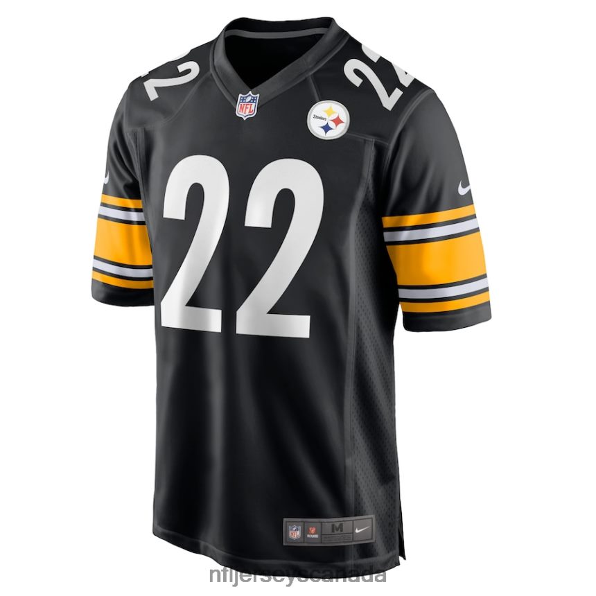 Youth Pittsburgh Steelers Najee Harris Nike Black 2021 Draft First Round Pick Game Jersey Clothing NFL TBXFR63197