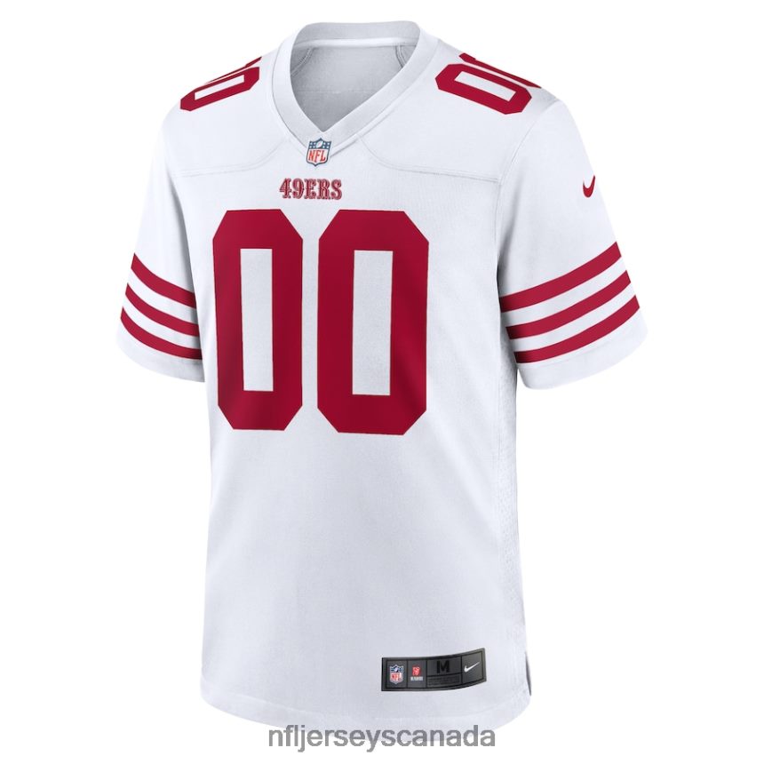 Youth San Francisco 49ers Nike White Game Custom Jersey Clothing NFL TBXFR6670