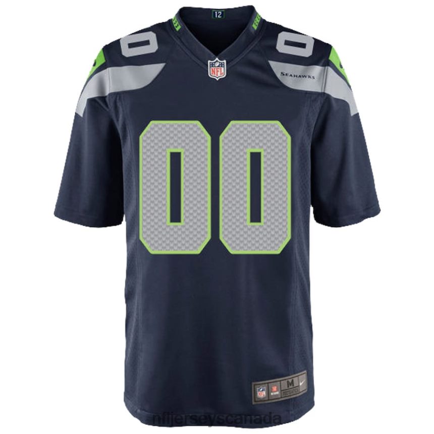 Youth Seattle Seahawks Nike College Navy Custom Game Jersey Clothing NFL TBXFR6356