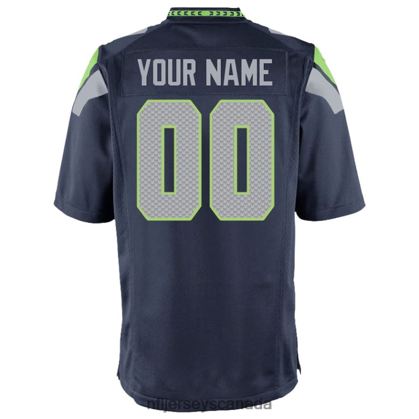 Youth Seattle Seahawks Nike College Navy Custom Game Jersey Clothing NFL TBXFR6356