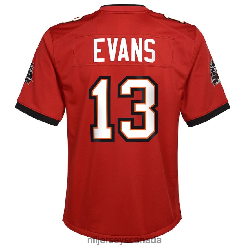 Youth Tampa Bay Buccaneers Mike Evans Nike Red Game Jersey Clothing NFL TBXFR64804