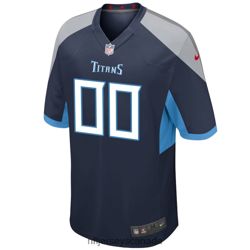 Youth Tennessee Titans Navy Nike Custom Game Jersey Clothing NFL TBXFR6540