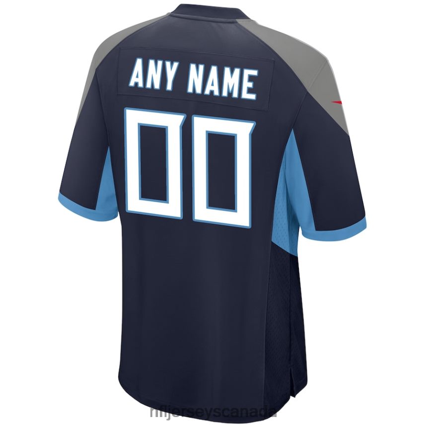 Youth Tennessee Titans Navy Nike Custom Game Jersey Clothing NFL TBXFR6540