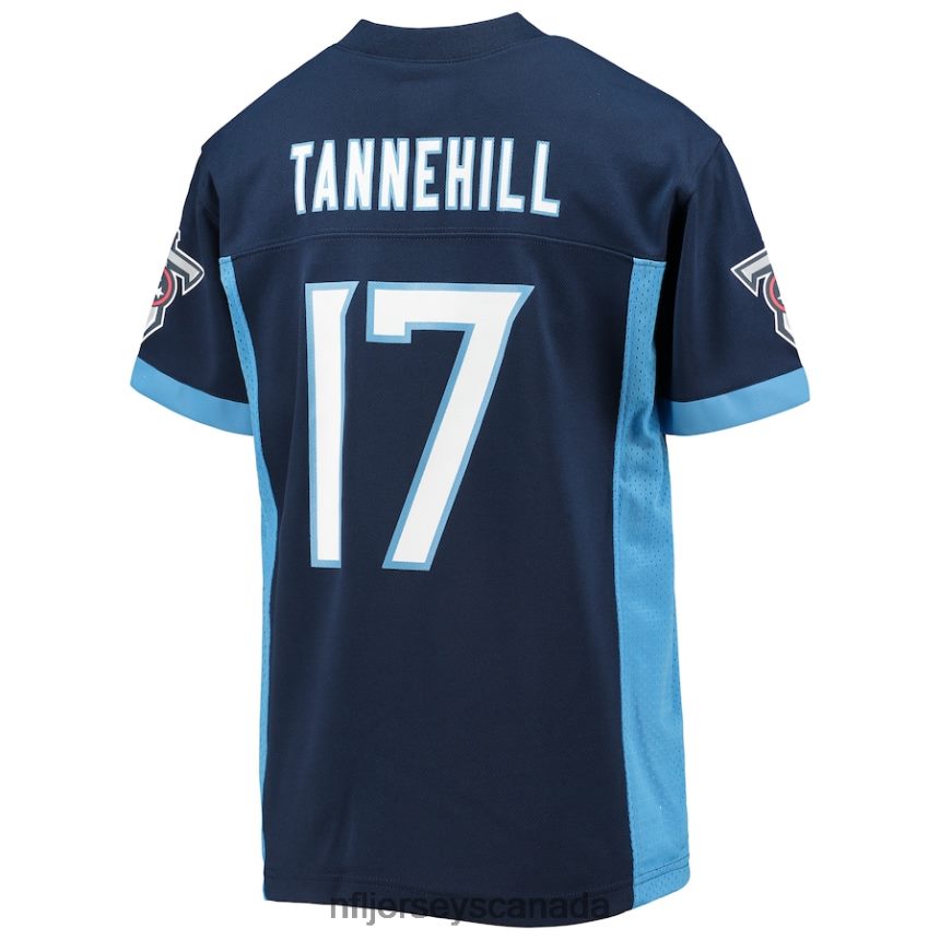 Youth Tennessee Titans Ryan Tannehill Navy Replica Player Jersey Clothing NFL TBXFR62524