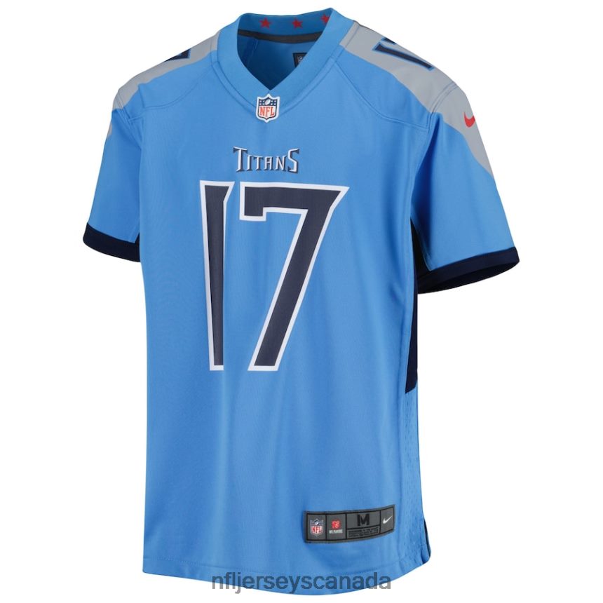Youth Tennessee Titans Ryan Tannehill Nike Light Blue Game Jersey Clothing NFL TBXFR62656