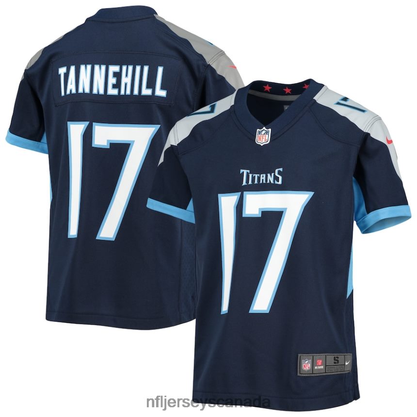 Youth Tennessee Titans Ryan Tannehill Nike Navy Game Jersey Clothing NFL TBXFR62803