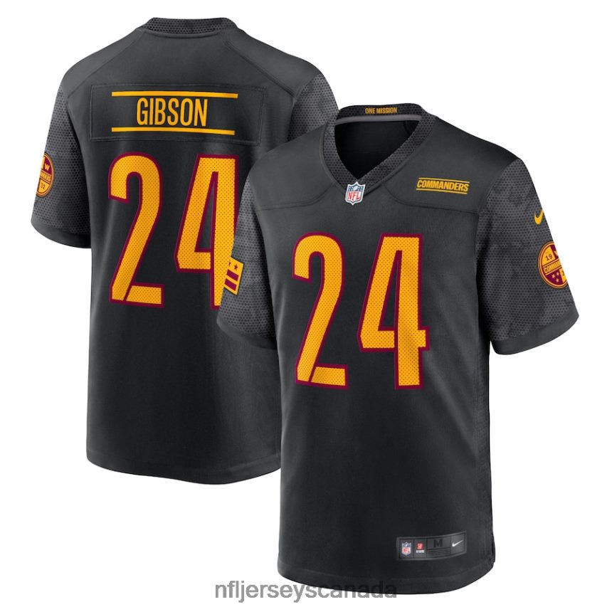 Youth Washington Commanders Antonio Gibson Nike Black Alternate Game Jersey Clothing NFL TBXFR64539