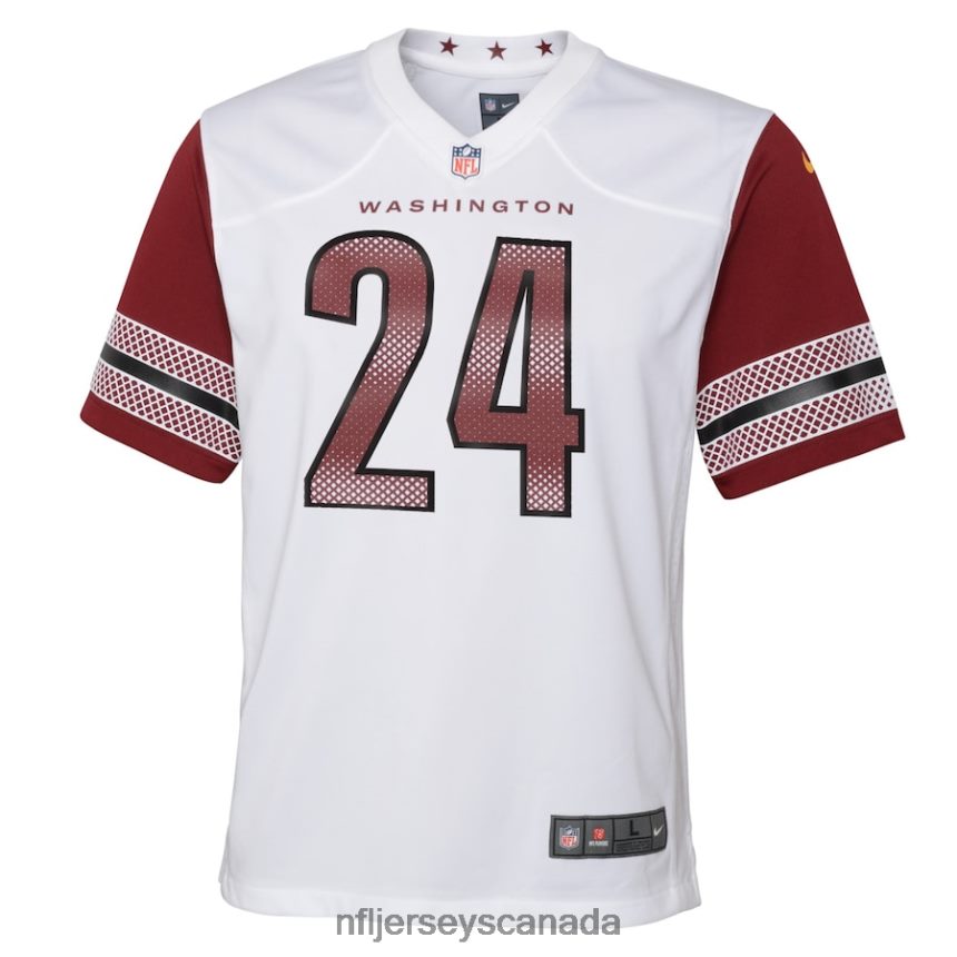Youth Washington Commanders Antonio Gibson Nike White Game Jersey Clothing NFL TBXFR64689