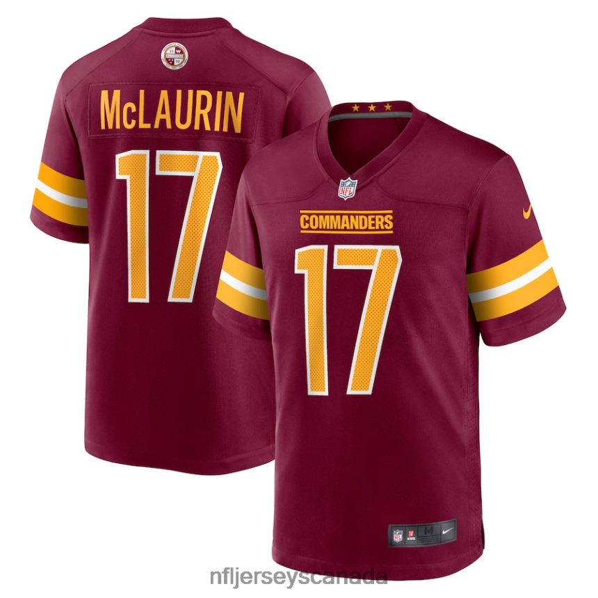Youth Washington Commanders Terry McLaurin Nike Burgundy Game Jersey Clothing NFL TBXFR6767