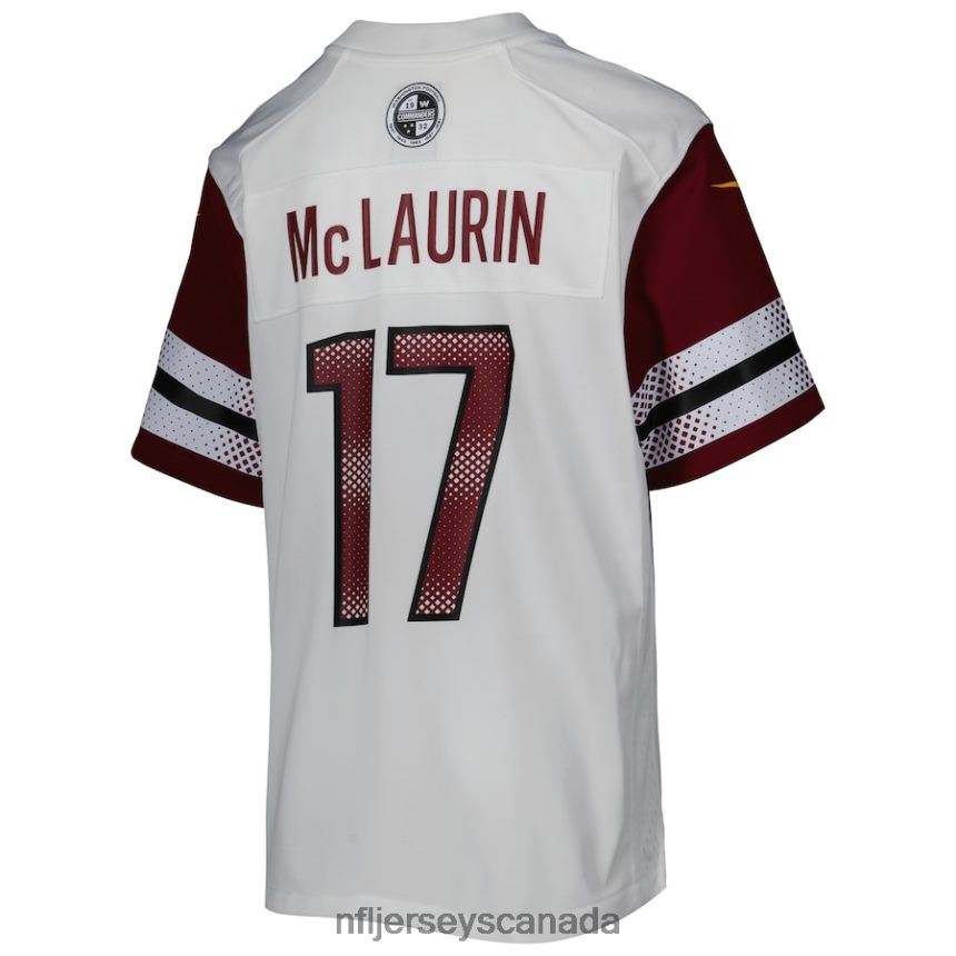 Youth Washington Commanders Terry McLaurin Nike White Game Jersey Clothing NFL TBXFR62067