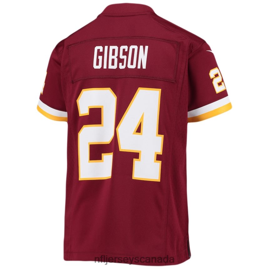 Youth Washington Football Team Antonio Gibson Nike Burgundy Game Jersey Clothing NFL TBXFR63148