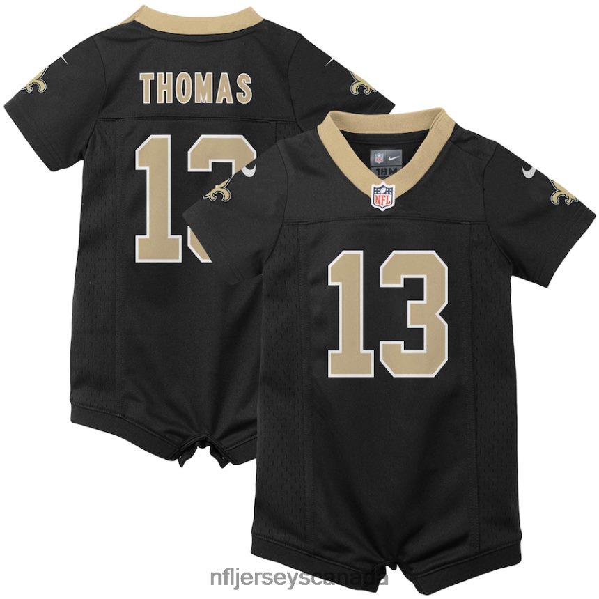 Kids New Orleans Saints Michael Thomas Nike Black Romper Jersey Clothing NFL TBXFR61676