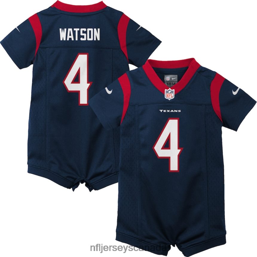 Kids Houston Texans Deshaun Watson Nike Navy Romper Jersey Clothing NFL TBXFR64535