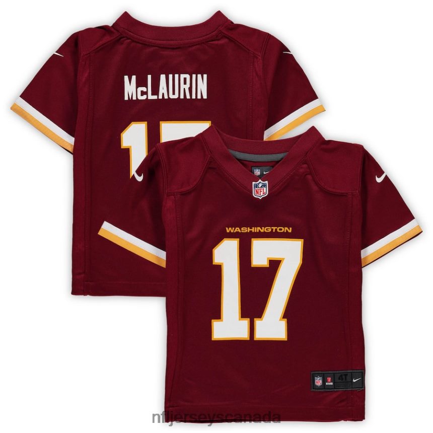Kids Washington Football Team Terry McLaurin Nike Burgundy Game Jersey Clothing NFL TBXFR62967
