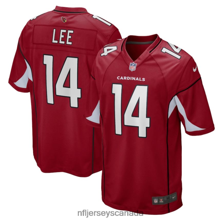 Men Arizona Cardinals Andy Lee Nike Cardinal Game Player Jersey Clothing NFL TBXFR64452