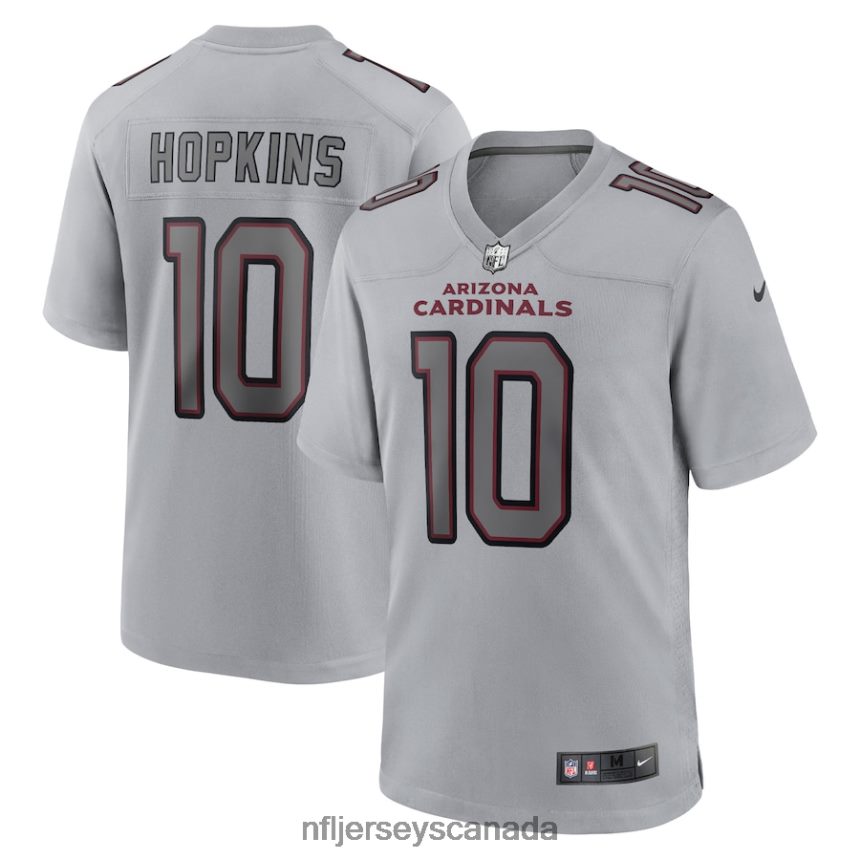 Men Arizona Cardinals DeAndre Hopkins Nike Gray Atmosphere Fashion Game Jersey Clothing NFL TBXFR62315