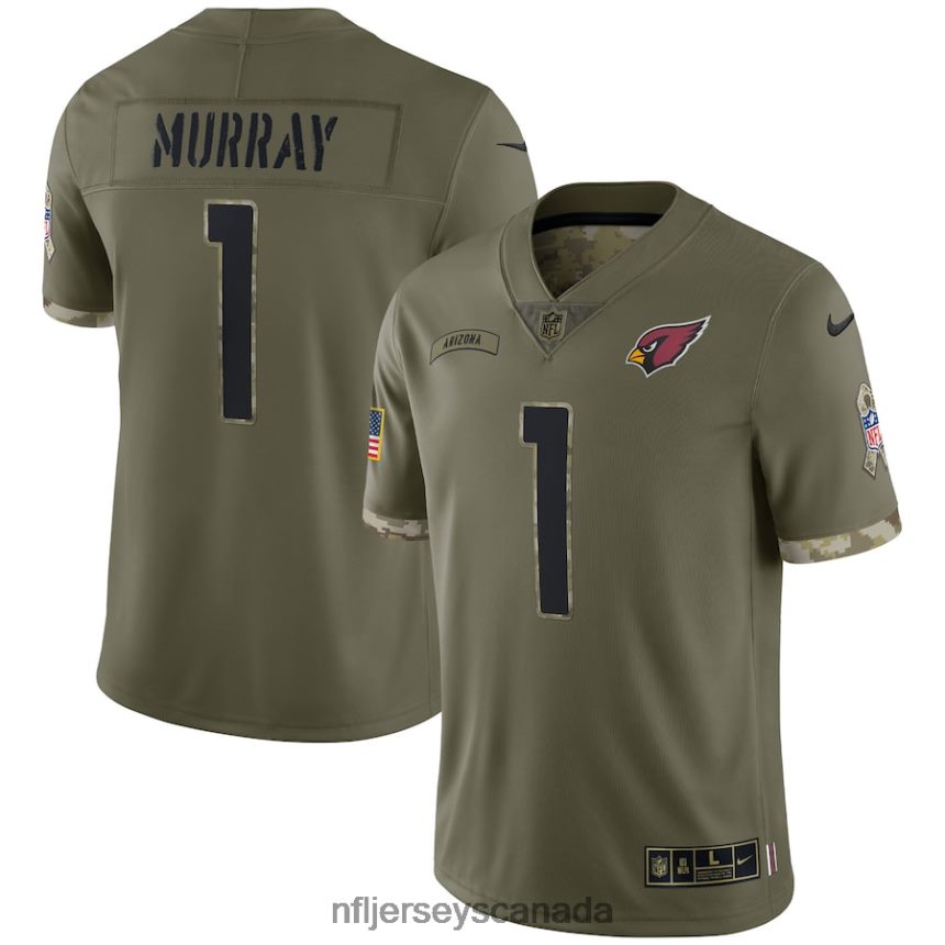 Men Arizona Cardinals Nike Olive 2022 Salute To Service Limited Jersey Clothing NFL TBXFR63056
