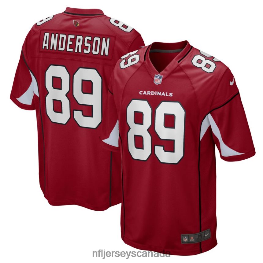 Men Arizona Cardinals Stephen Anderson Nike Cardinal Game Player Jersey Clothing NFL TBXFR66051