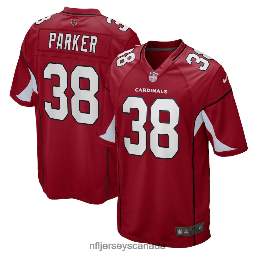Men Arizona Cardinals Steven Parker Nike Cardinal Game Player Jersey Clothing NFL TBXFR66509