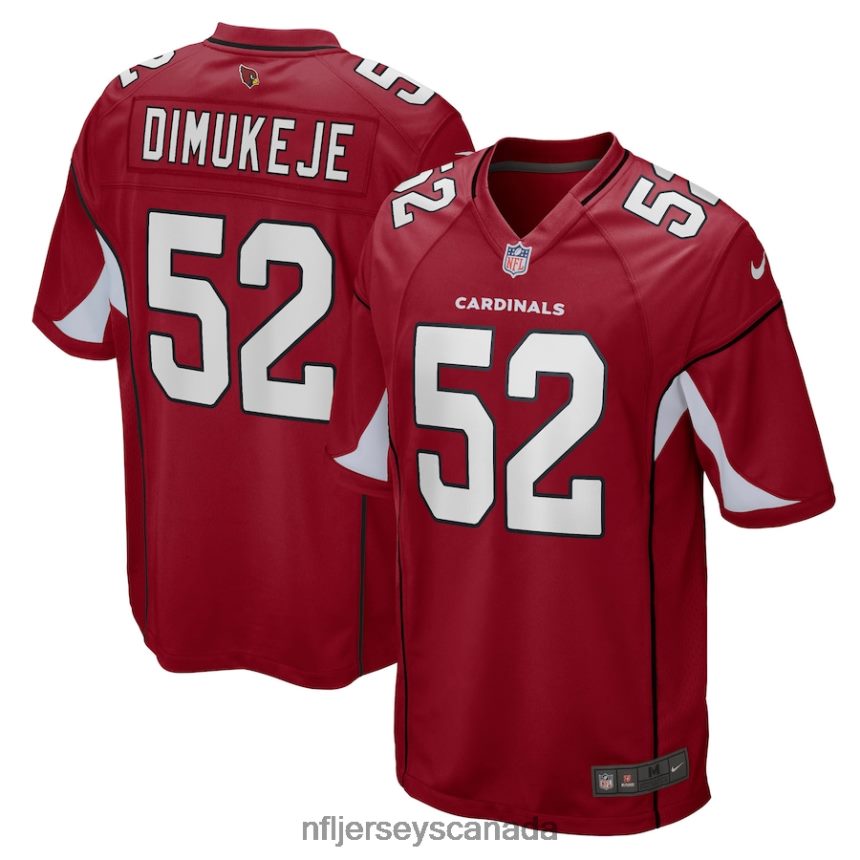 Men Arizona Cardinals Victor Dimukeje Nike Cardinal Player Game Jersey Clothing NFL TBXFR64196