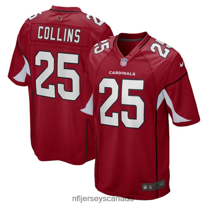 Men Arizona Cardinals Zaven Collins Nike Cardinal Game Jersey Clothing NFL TBXFR63537