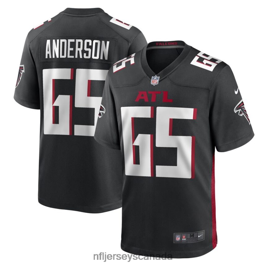Men Atlanta Falcons Abdullah Anderson Nike Black Game Player Jersey Clothing NFL TBXFR67001