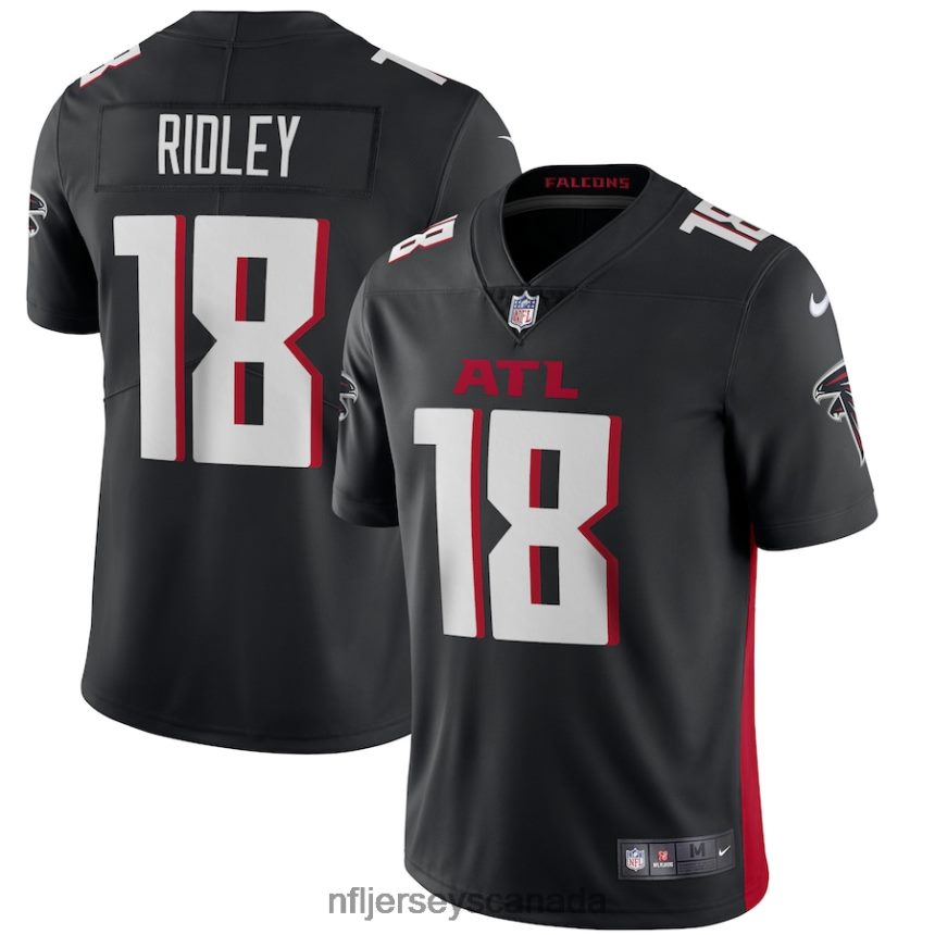 Men Atlanta Falcons Calvin Ridley Nike Black Vapor Limited Jersey Clothing NFL TBXFR63052