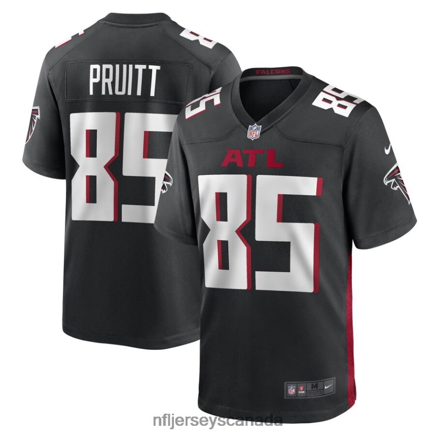 Men Atlanta Falcons MyCole Pruitt Nike Black Game Player Jersey Clothing NFL TBXFR64912