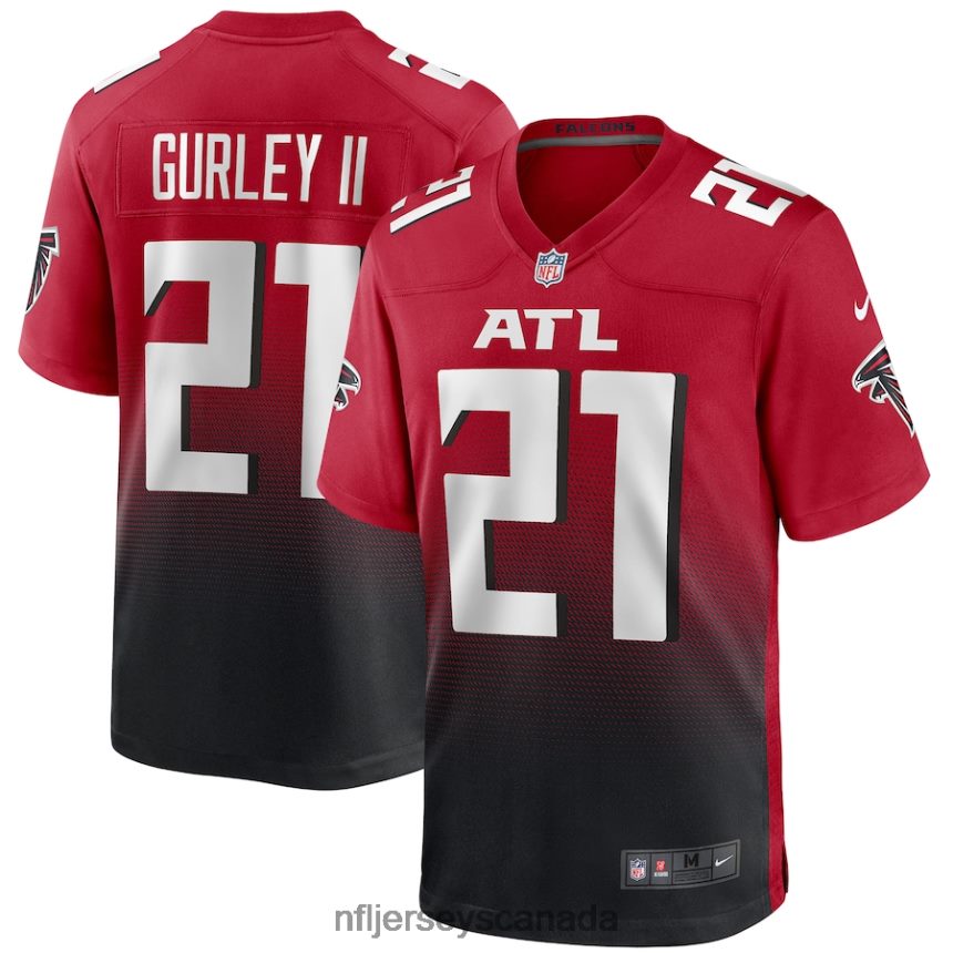 Men Atlanta Falcons Todd Gurley II Nike Red 2nd Alternate Game Jersey Clothing NFL TBXFR61901