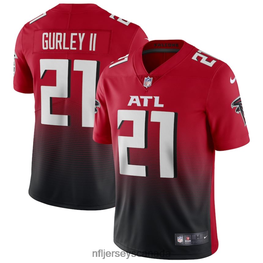 Men Atlanta Falcons Todd Gurley II Nike Red 2nd Alternate Vapor Limited Jersey Clothing NFL TBXFR62776