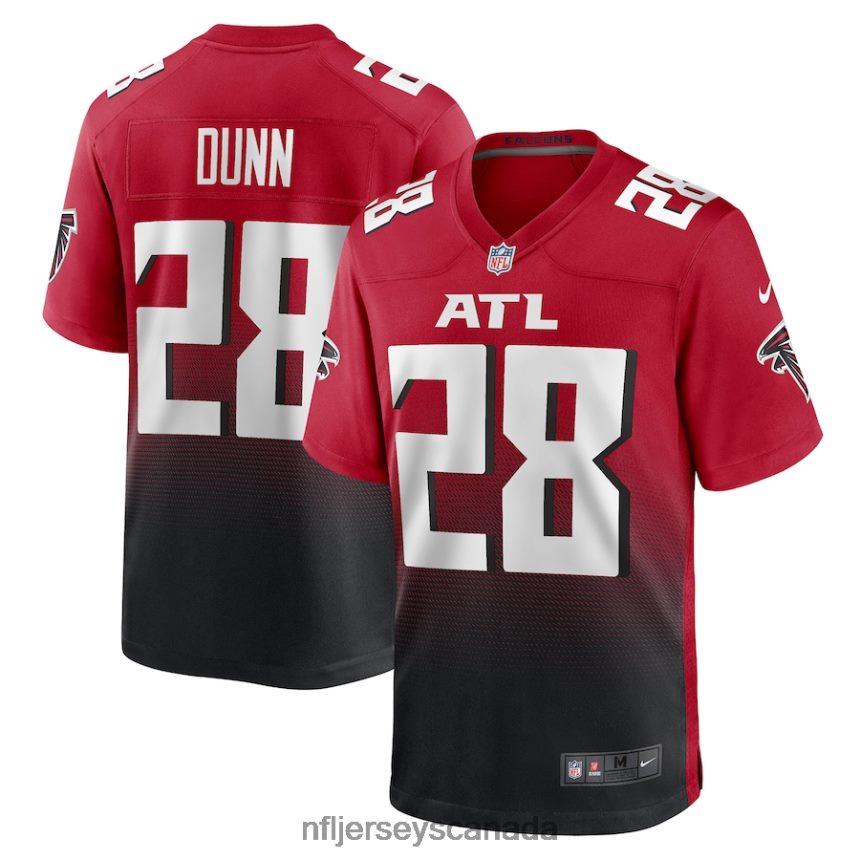 Men Atlanta Falcons Warrick Dunn Nike Red Retired Player Alternate Game Jersey Clothing NFL TBXFR64204