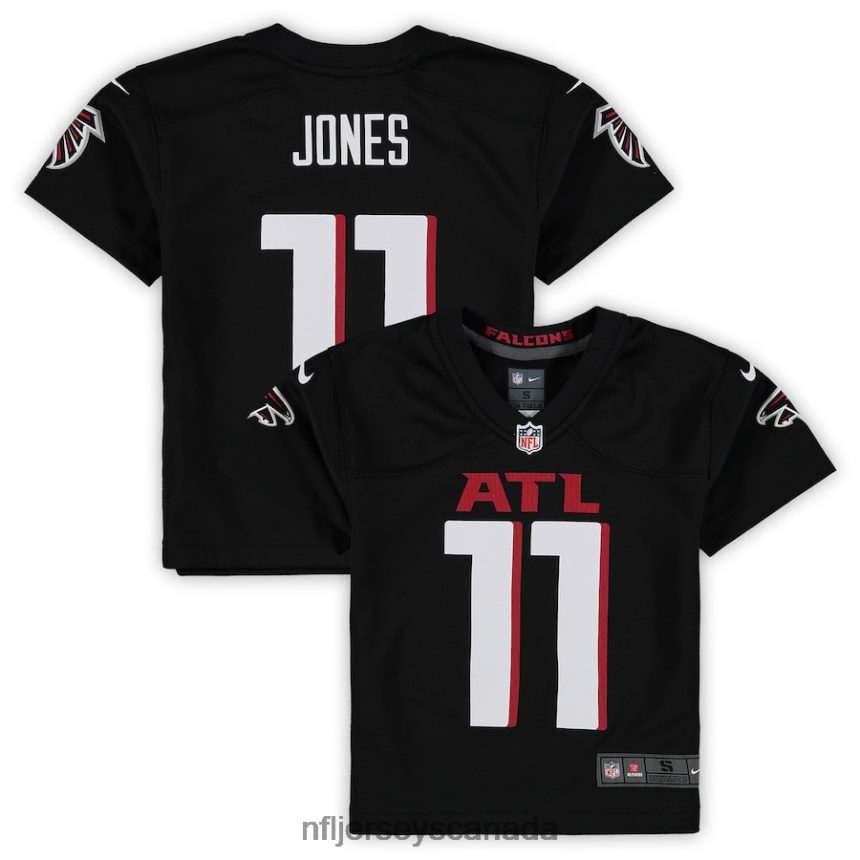 Men Preschool Atlanta Falcons Julio Jones Nike Black Game Jersey Clothing NFL TBXFR62248