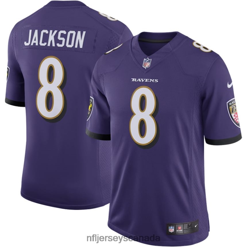 Men Baltimore Ravens Lamar Jackson Nike Purple Speed Machine Limited Jersey Clothing NFL TBXFR61025
