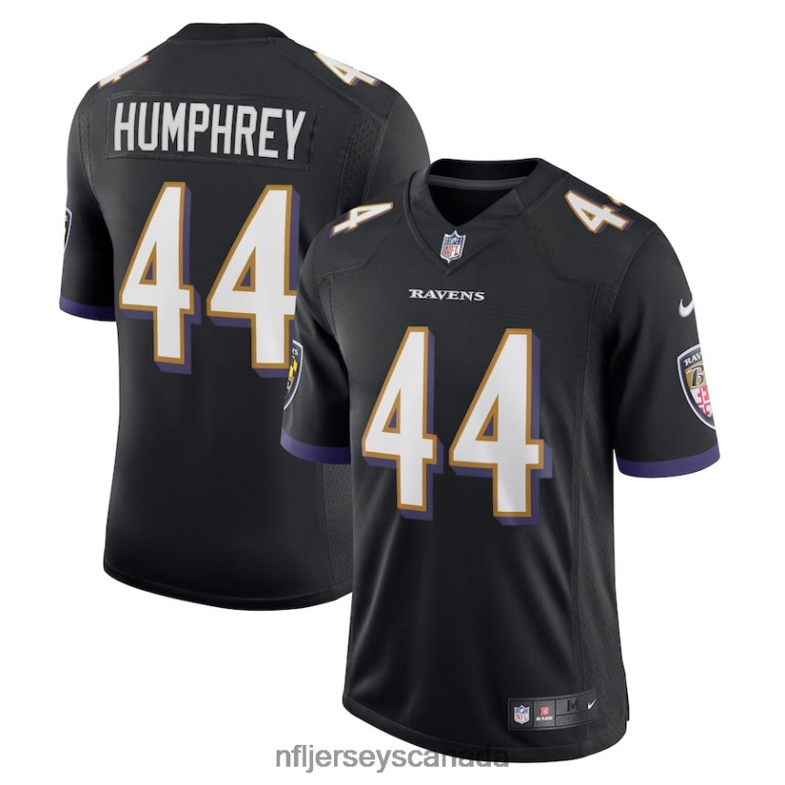 Men Baltimore Ravens Marlon Humphrey Nike Black Vapor Limited Jersey Clothing NFL TBXFR62307