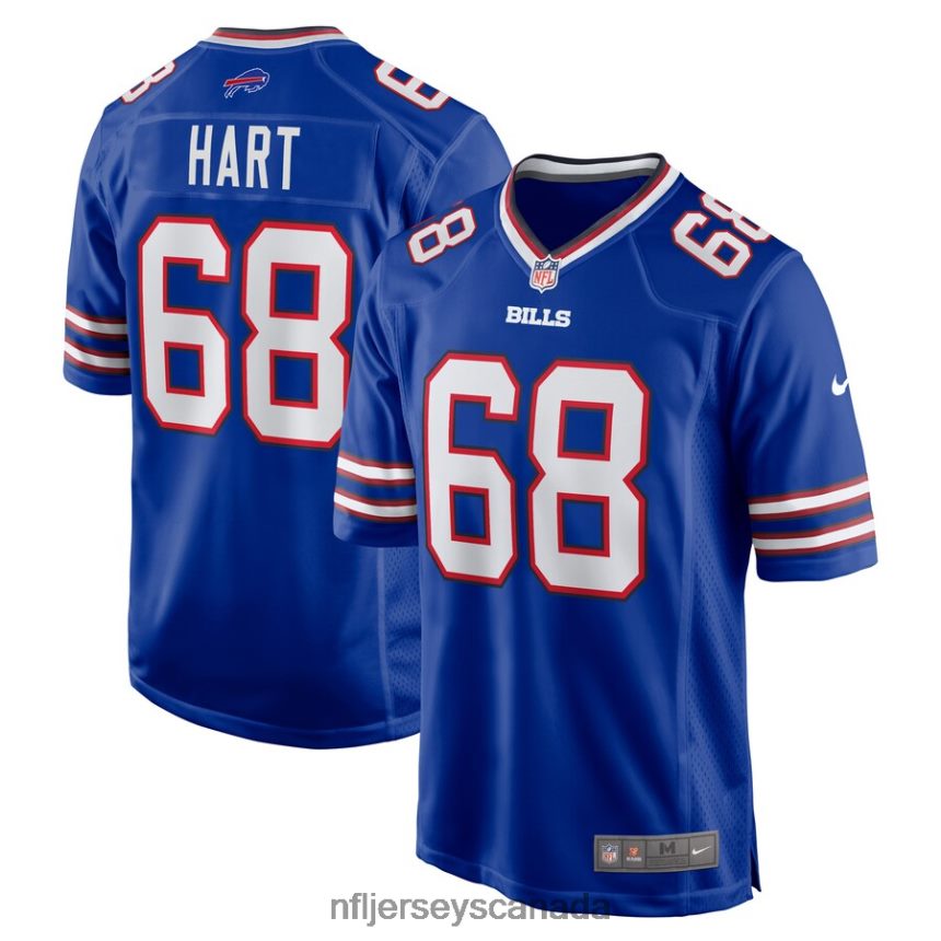 Men Buffalo Bills Bobby Hart Nike Royal Game Jersey Clothing NFL TBXFR65812