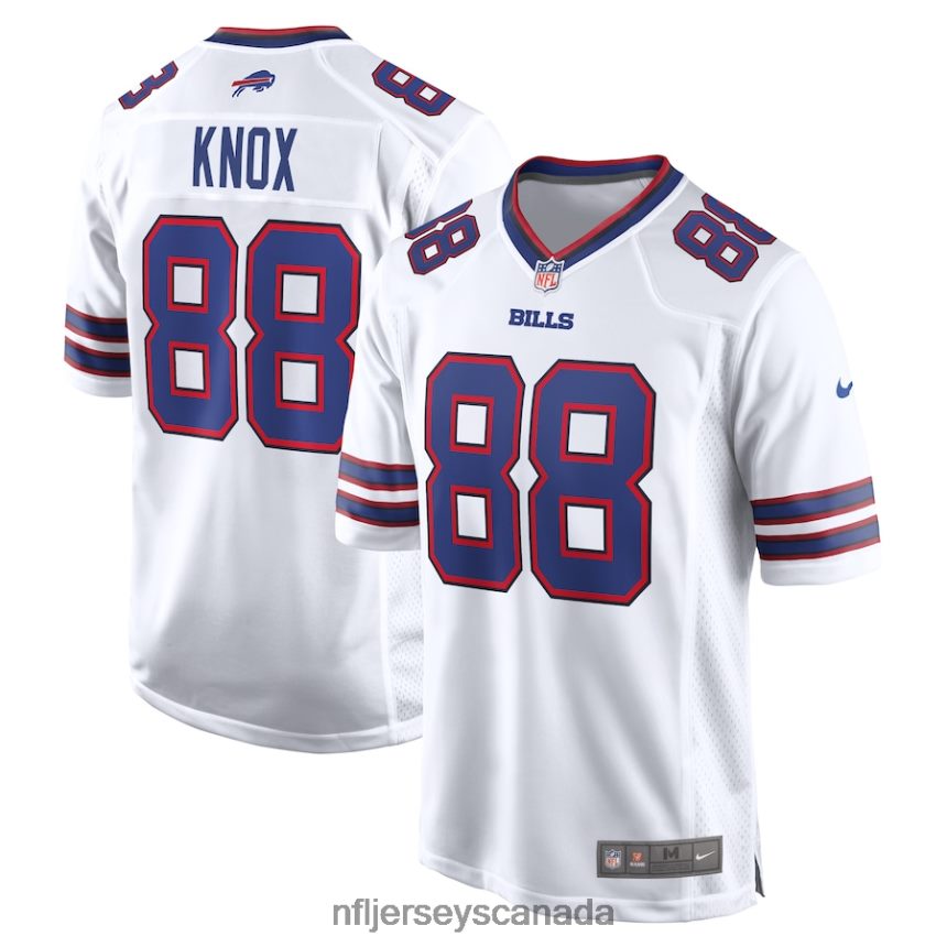 Men Buffalo Bills Dawson Knox Nike White Away Game Player Jersey Clothing NFL TBXFR61704