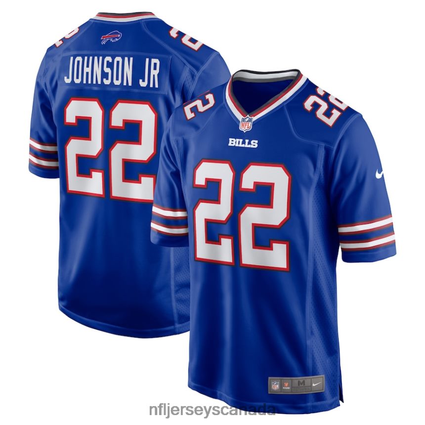 Men Buffalo Bills Duke Johnson Nike Royal Game Jersey Clothing NFL TBXFR64499