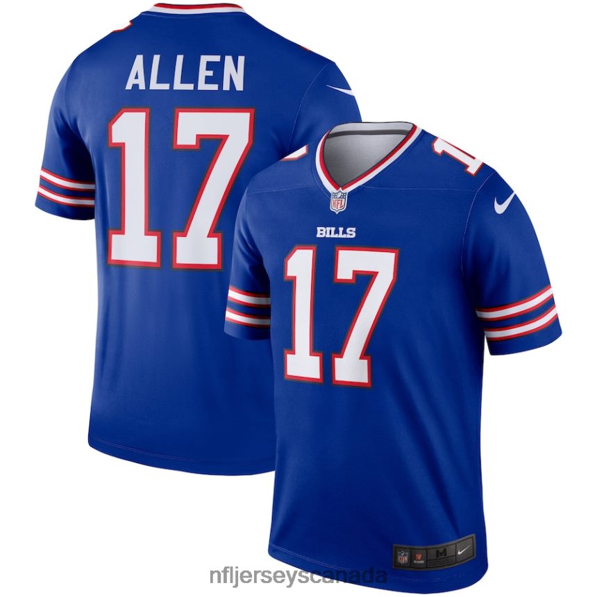 Men Buffalo Bills Josh Allen Nike Royal Legend Jersey Clothing NFL TBXFR6161
