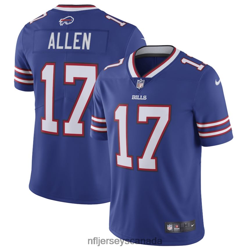Men Buffalo Bills Josh Allen Nike Royal Vapor Untouchable Limited Jersey Clothing NFL TBXFR657