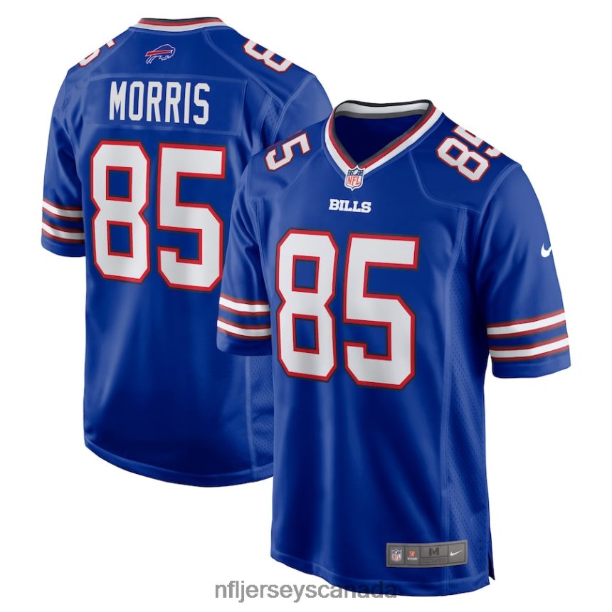 Men Buffalo Bills Quintin Morris Nike Royal Game Player Jersey Clothing NFL TBXFR63093