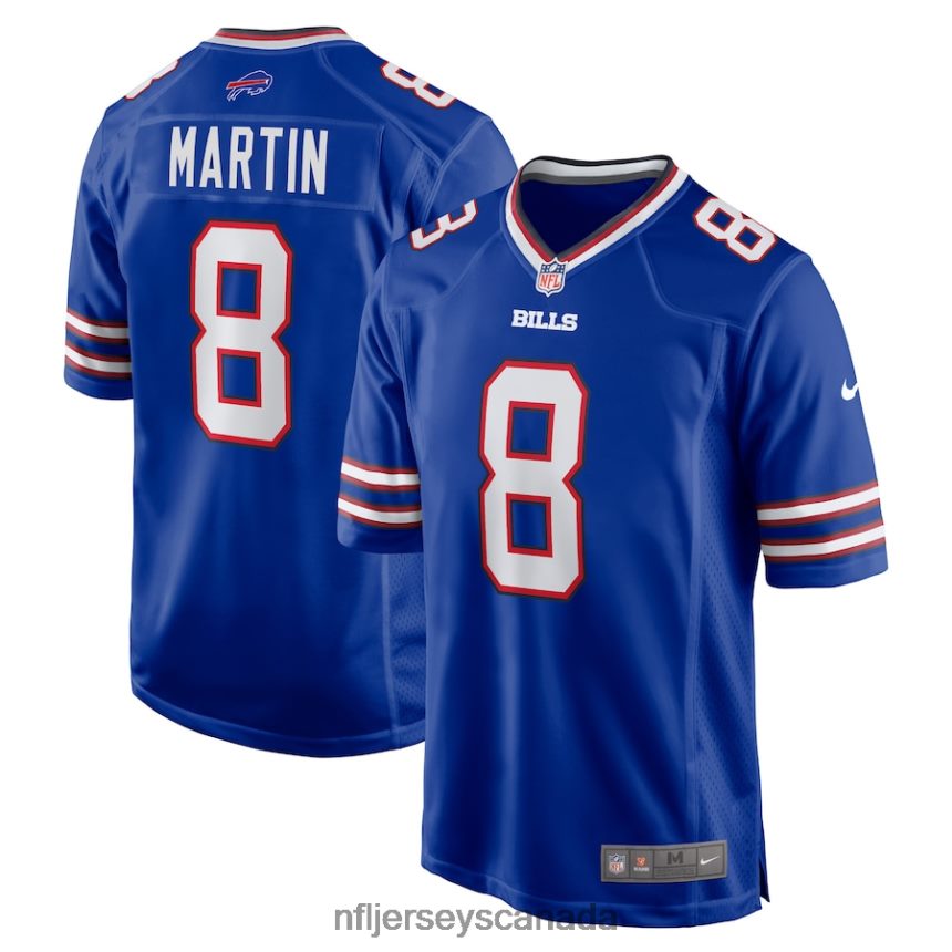 Men Buffalo Bills Sam Martin Nike Royal Game Player Jersey Clothing NFL TBXFR64128
