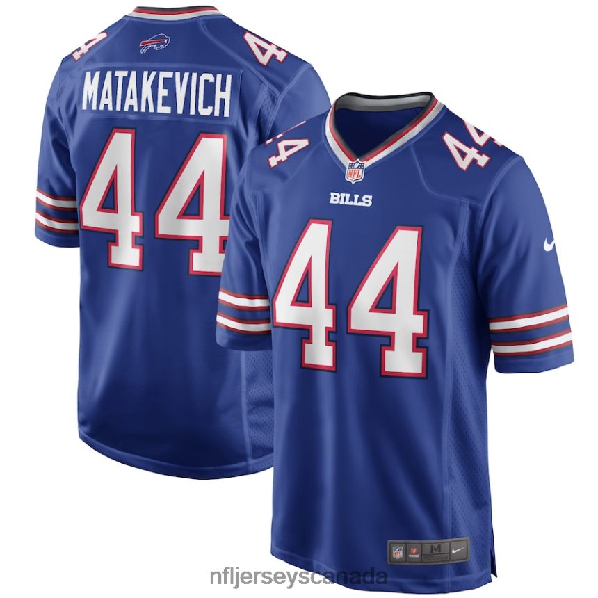 Men Buffalo Bills Tyler Matakevich Nike Royal Game Player Jersey Clothing NFL TBXFR65636
