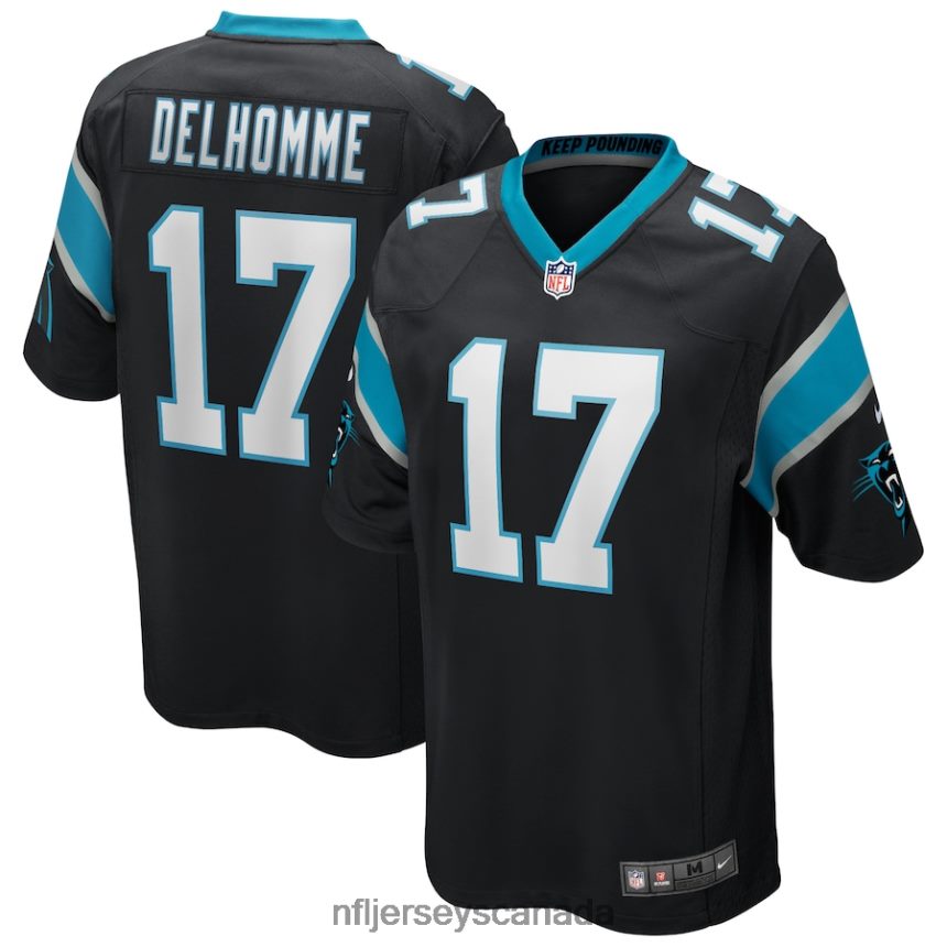 Men Carolina Panthers Jake Delhomme Nike Black Game Retired Player Jersey Clothing NFL TBXFR62435