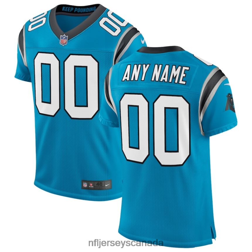 Men Carolina Panthers Nike Blue Classic Elite Custom Jersey Clothing NFL TBXFR6291