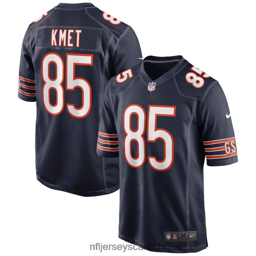 Men Chicago Bears Cole Kmet Nike Navy Player Game Jersey Clothing NFL TBXFR6702