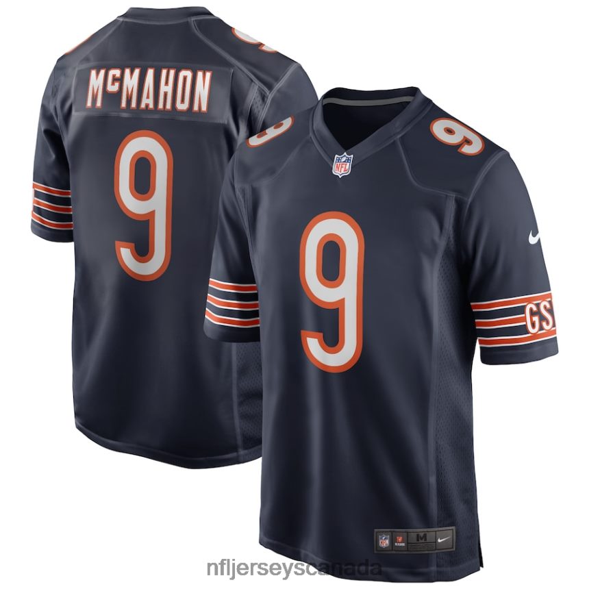 Men Chicago Bears Jim McMahon Nike Navy Game Retired Player Jersey Clothing NFL TBXFR61835