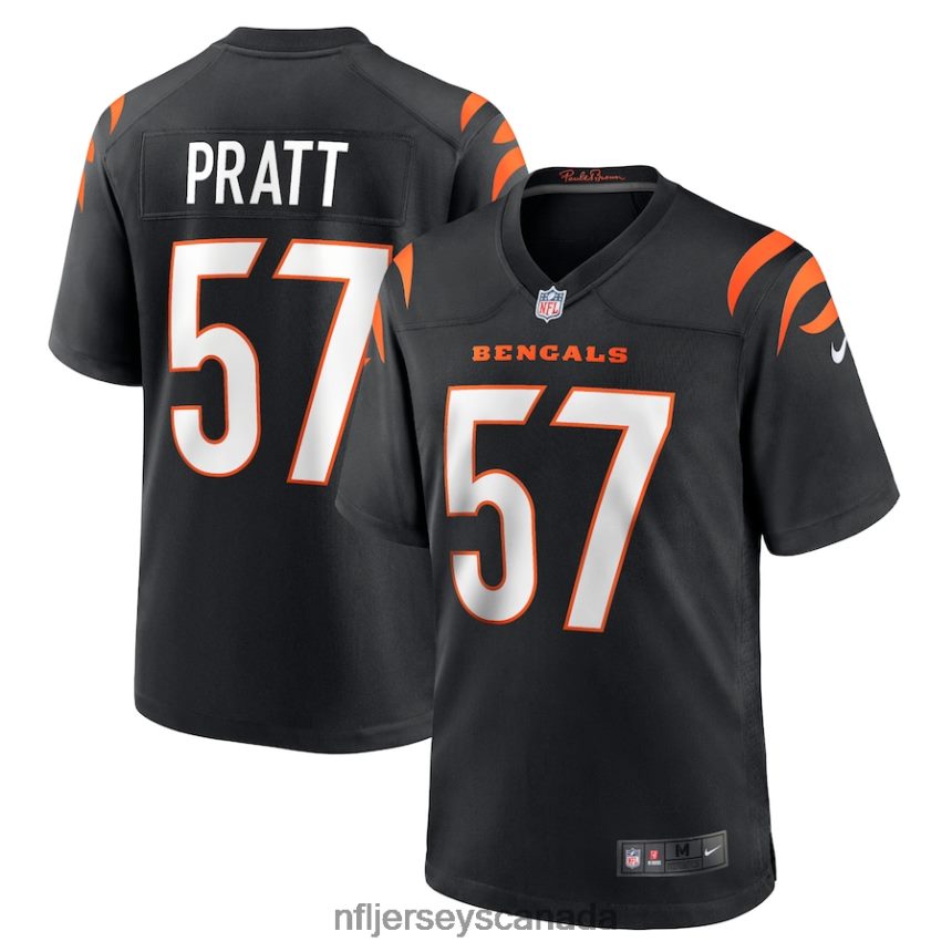 Men Cincinnati Bengals Germaine Pratt Nike Black Game Jersey Clothing NFL TBXFR6490