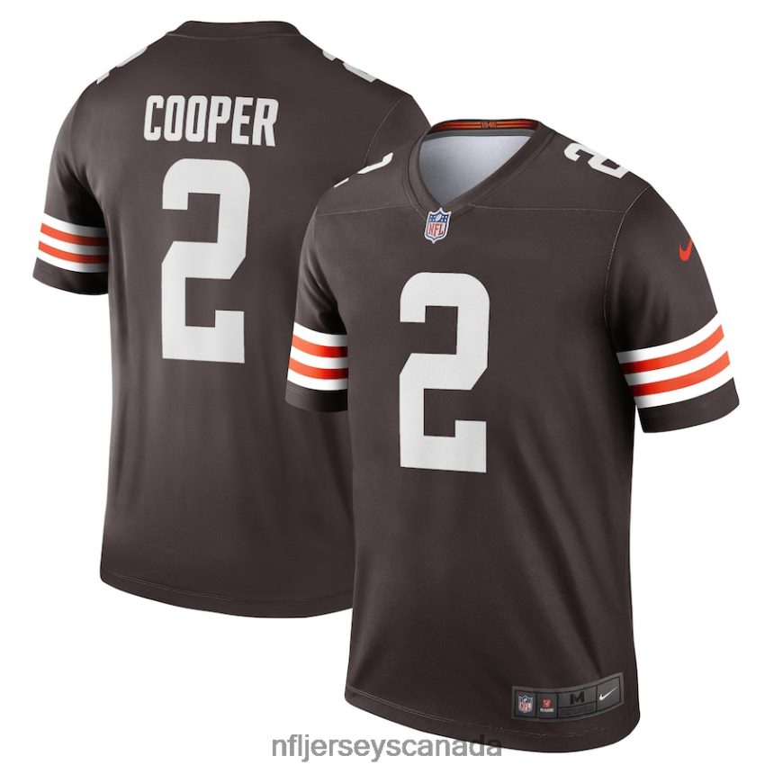 Men Cleveland Browns Amari Cooper Nike Brown Legend Jersey Clothing NFL TBXFR61918