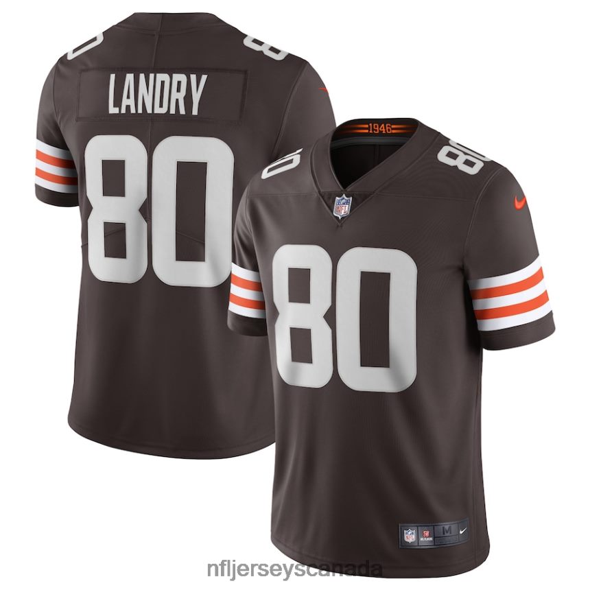 Men Cleveland Browns Jarvis Landry Nike Brown Vapor Limited Player Jersey Clothing NFL TBXFR65355