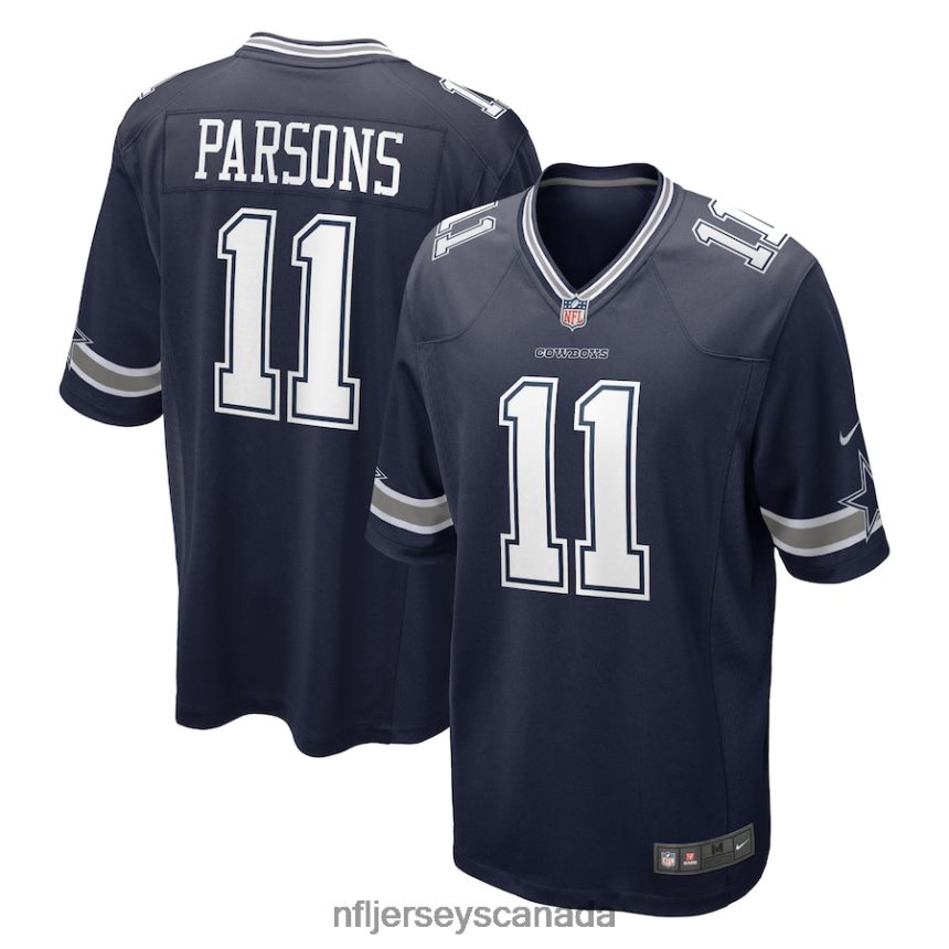 Men Dallas Cowboys Micah Parsons Nike Navy 2021 Draft First Round Pick Game Jersey Clothing NFL TBXFR6111